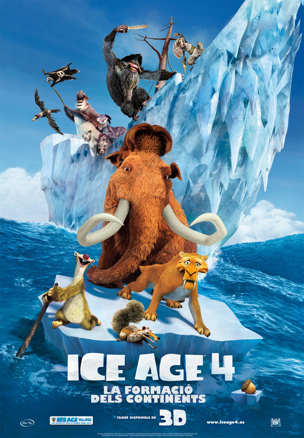 Ice age 4: la formació dels continents