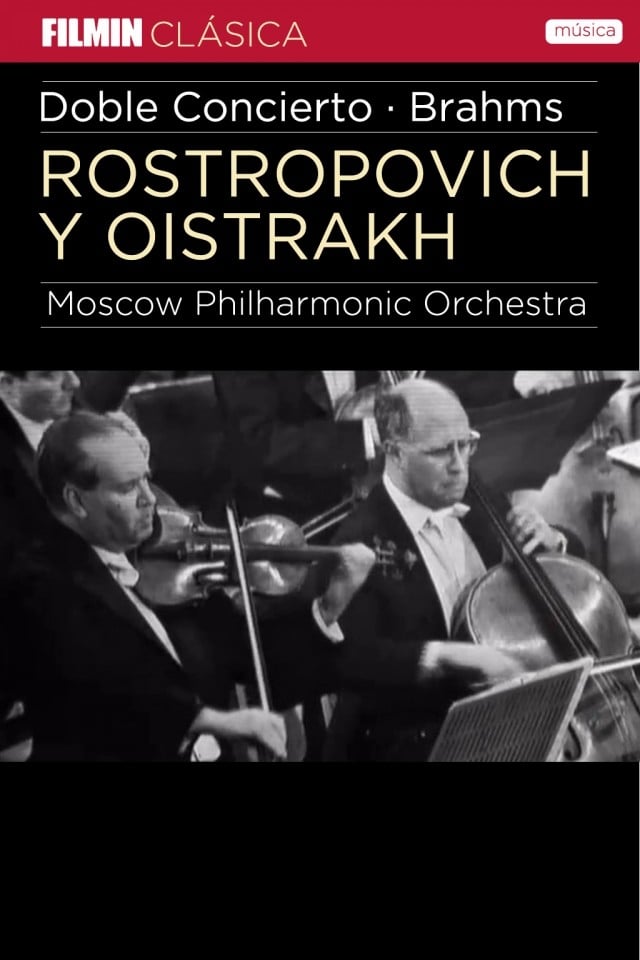 Rostropóvitx i Oistrakh interpreten Brahms
