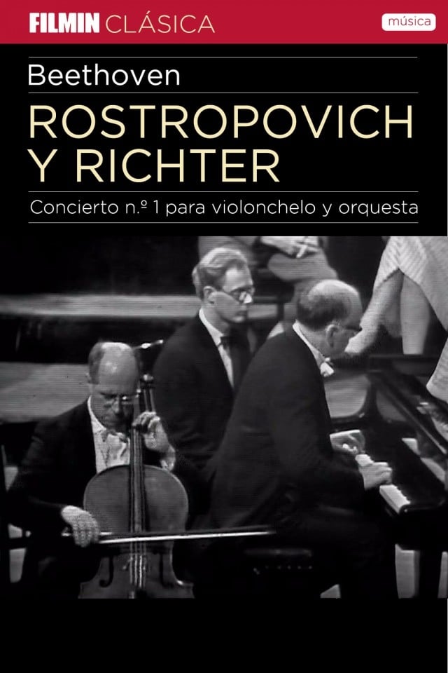Rostropóvitx i Richter interpreten Prokófiev